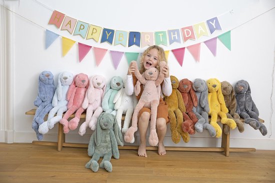 Happy Horse Konijn Richie Knuffel 28cm - Groen - Baby knuffel