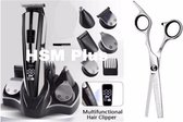 Professionele kemei-6010 + kappersschaar -HSM plus