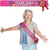 Roze Sjerp Sarah , Verjaardag, 50 jaar, Roze