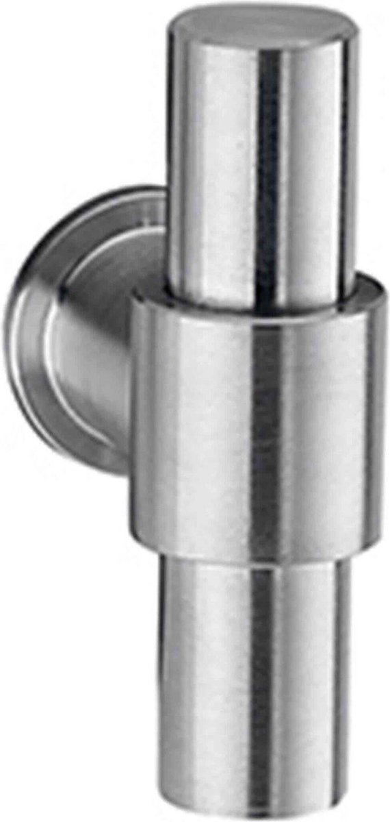 Meubelknop Stout RVS 14mm doorsnede