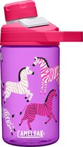 CamelBak Chute Mag Kids - Drinkfles - 400 ml - Paars (Zebras)