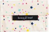 Keep Leaf - Herbruikbaar boterhamzakje - Klein - Stars