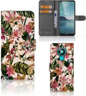 GSM Hoesje Nokia 3.4 Fotohoesje ontwerpen Flowers
