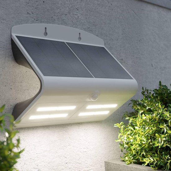 Solar wandlamp - Excellent Beveiligingslamp - Tuinverlichting op  zonne-energie -... | bol.com