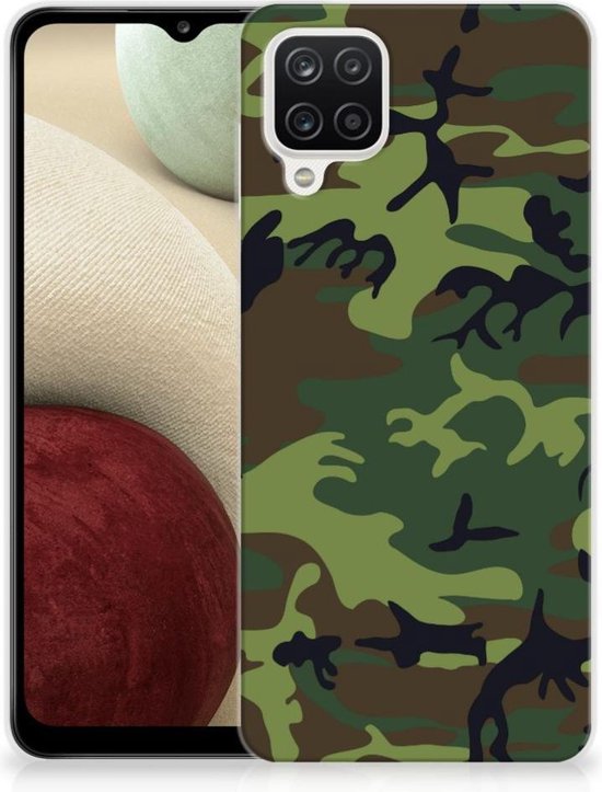 GSM Hoesje Samsung Galaxy A12 Smartphonehoesje Camouflage bol.com
