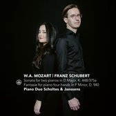 Mozart: Sonata For Two Pianos In D Major. K. 448 / 375A / Schubert: Fantasie For Piano Four Hands In F Minor. D. 940