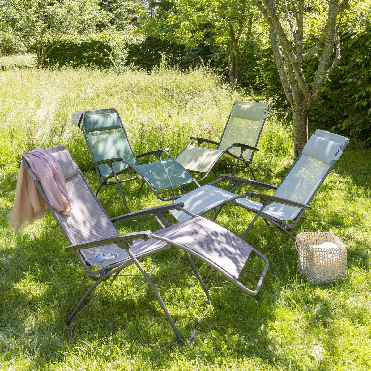 Lafuma R Clip - Fauteuil relax - Réglable - Pliable - Zero Gravity