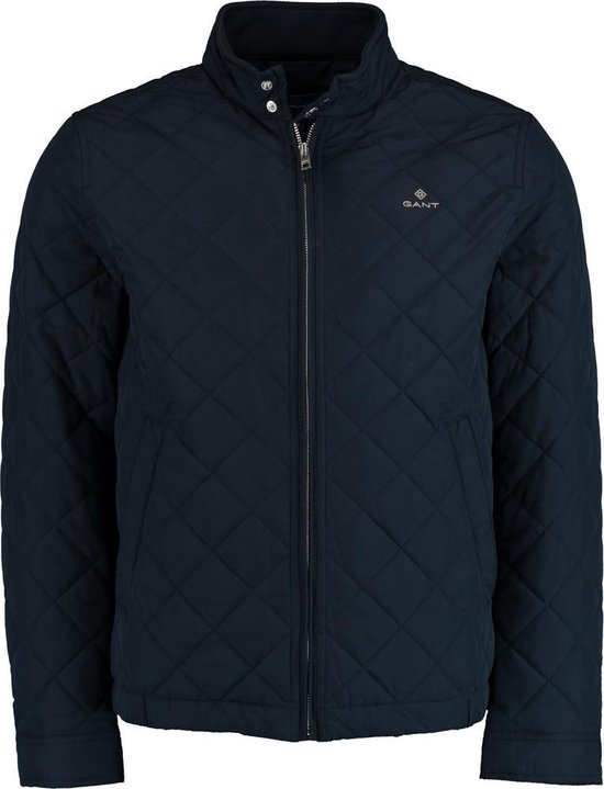 voor mij knijpen In de naam Gant Zomerjack Blauw jack quilted donkerblauw 7006080/433 | bol.com