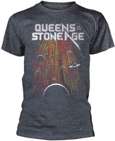 Queens Of The Stone Age Heren Tshirt -XL- Meteor Shower Grijs