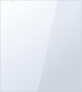 Spatscherm Plexiglas *HANGEND* 66 x 74 cm | Plexiglas scherm | Stembureauscherm | Spatscherm Kantoor | Kuchscherm | Baliescherm | Kassascherm | Coronascherm | Coronavirus | Spuugscherm