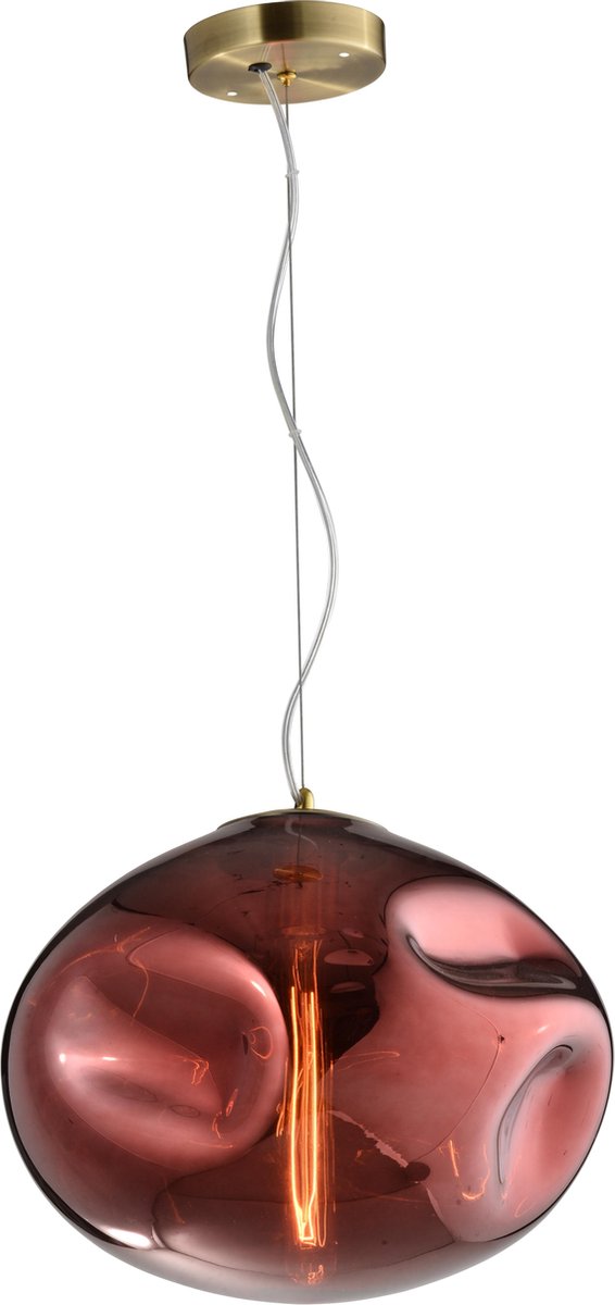 Interwonen - Hanglamp Tiara (L) - Rood