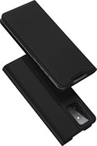 Dux Ducis - Pro Serie Slim wallet hoes -Geschikt voor Samsung Galaxy A72 - Zwart