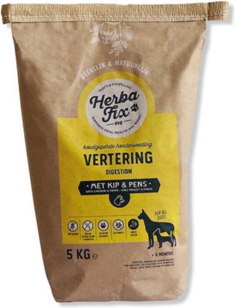 Herbafix Herbafix Vertering - 5kg - kip & pens
