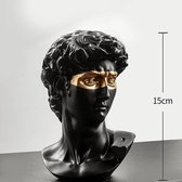 IRSA HOME Tête Figurine Sculpture Pour La Décoration Intérieure - Décorations - Sculpture - Sculpture - Statues - Wit