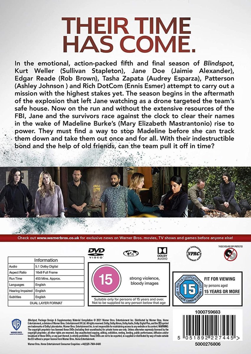 Blindspot: 5 [DVD] [2020] (Dvd) | Dvd's bol.com