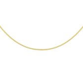 N-joy trendstyle 14 k geelgouden gourmet collier 50 cm