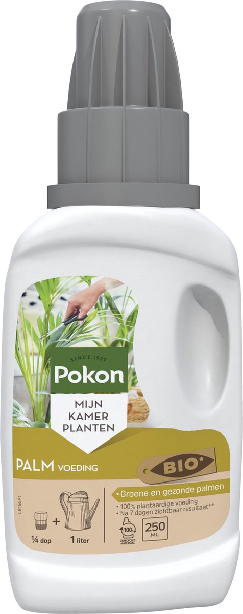 Pokon Bio Palm Voeding - 250ml - Plantenvoeding (bio) - 7ml per 1L water