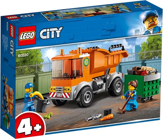 LEGO City 4+ Vuilniswagen - 60220 - LEGO