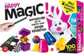 Basic Happy Magic Goocheldoos met 100 Trucs + Pluche Konijn