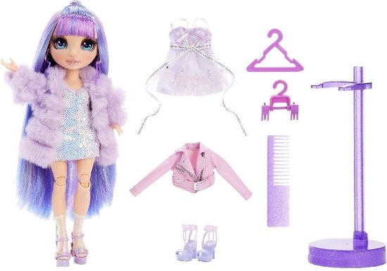 Rainbow High Fashion Doll Serie 1 Violet Willows - Modepop - Rainbow High