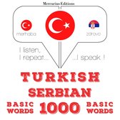 Türkçe - Sırpça: 1000 temel kelime
