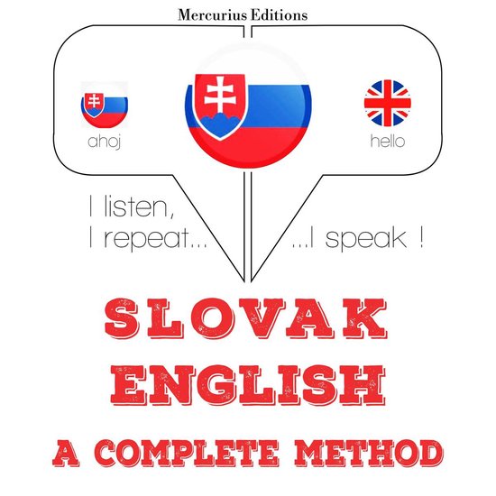 Slovenský - English: kompletná metóda - cover