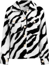 Zebra jacket black