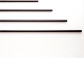Wandkleed ophangsysteem - wandstang ROD maat M