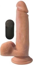 Big Shot - Realistische Vibrerende Dildo Met Zuignap - Dildo - Vibrator - Penis - Penispomp - Extender - Buttplug - Sexy - Tril ei - Erotische - Man - Vrouw - Penis - Heren - Dames