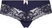 Hunkemöller Dames Lingerie Brazilian Maya  - Blauw - maat 2XL