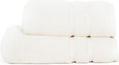 I2T Handdoeken 60x110 cm - Set van 6 - Zero Twist - Ivoor - 600 gr/m²