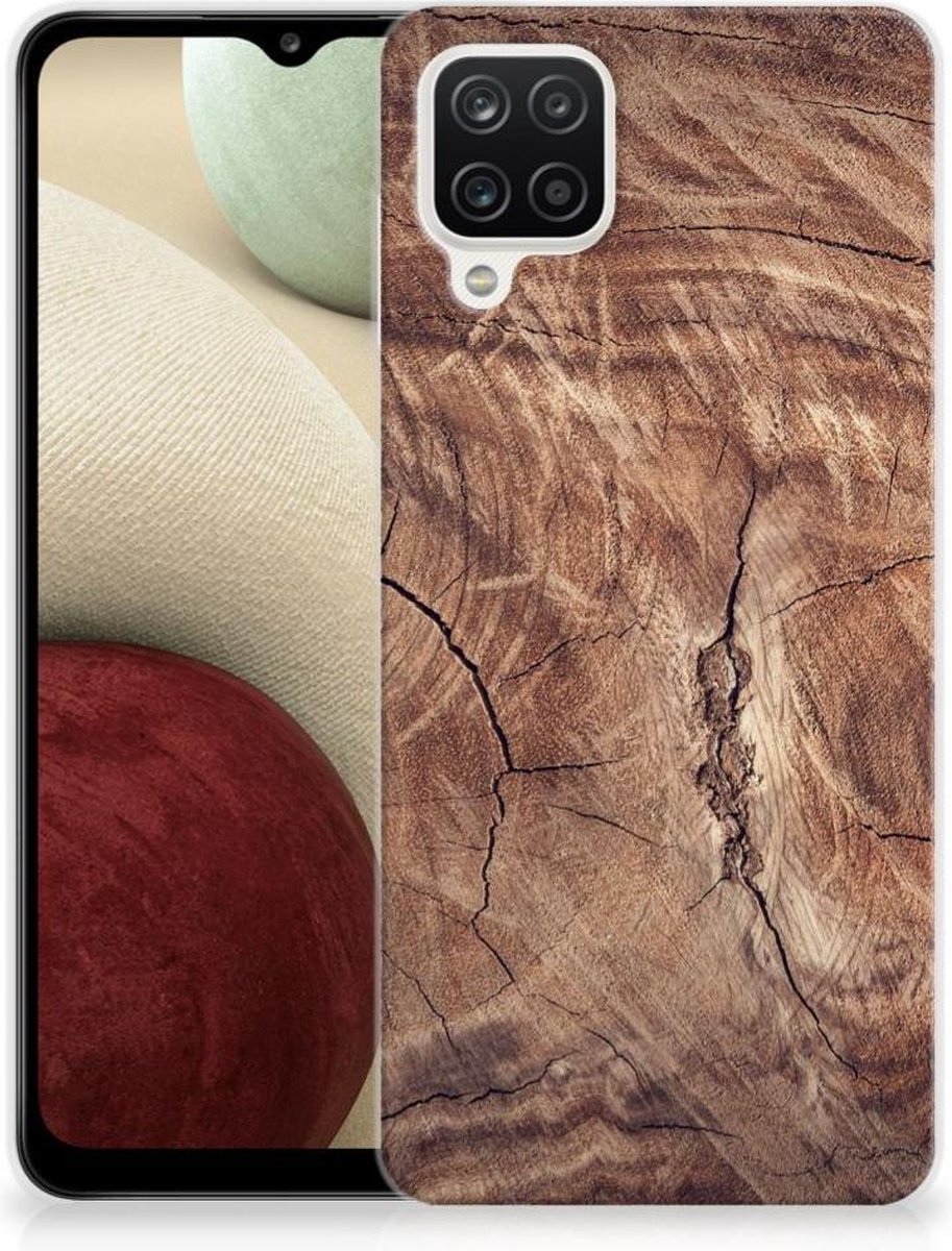 Samsung Galaxy A12 Bumper Hoesje Tree Trunk