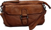 Bagsac Leren Schoudertas 6010 Cognac