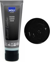 Woly Fashion leather cream 75 ml zwart