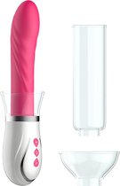 Twister - 4 in 1 Rechargeable Couples Pump Kit - Pink - Kits - pink - Discreet verpakt en bezorgd