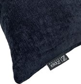Zippi Design Black Magic Sierkussen décoratif 45x45 cm Luxury (rembourrage en plumes) couleur noir