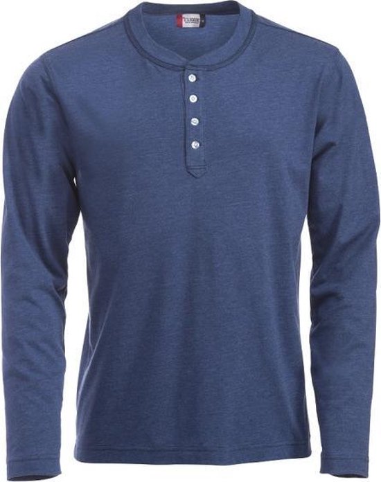 Lot de 2 t-shirts homme Clique Orlando Blauw Melange Taille L