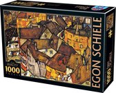 Egon Schiele - Crescent of Houses D-Toys kunstpuzzel 1000