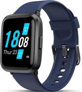 SmartWatch-Trends S205U - Smartwatch Heren - Bloedruk/Zuurstofmeter - Blauw