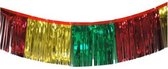 Folie tinsel  Slinger , Rood/Geel/ Groen, Carnaval