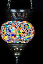 Hanglamp Turks Oosters mozaïek multicolour circa Ø 12 cm