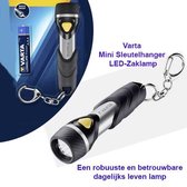 2-Stuks Varta Mini Sleutelhanger LED-Zaklamp