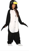 Fiestas Guirca Jumpsuit Pinguïn Junior Zwart/wit Maat 142-148