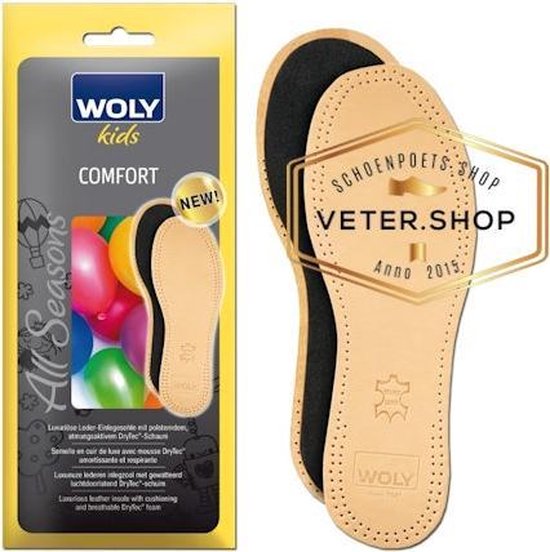 Semelle int rieure en cuir Woly Comfort Kids taille 24 bol