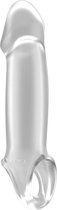 No.33 - Stretchy Penis Extension - Translucent - Sleeves - transparent - Discreet verpakt en bezorgd