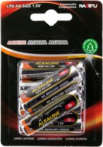 Batterij - Aigi Baty - AA/LR06 - 1.5V - Alkaline Batterijen - 6 Stuks - BES LED