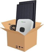 12 Zonnepanelen 340 Wp Qcells Q.Peak DUO BLK-G9+ - Omvormer Growatt 3000TL-XE