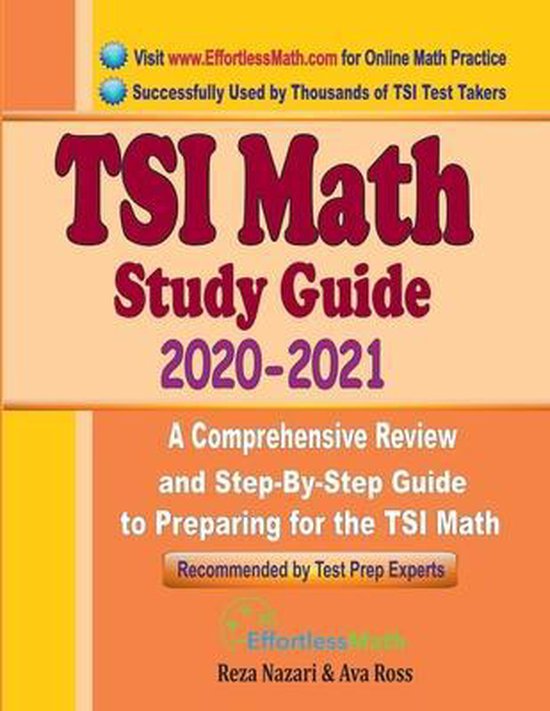 TSI Math Study Guide 2020 2021 9781646123889 Ava Ross Boeken