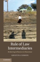 Cambridge Studies in Law and Society- Rule of Law Intermediaries