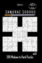 Master of Puzzles - Samurai Sudoku 200 Medium to Hard Puzzles vol. 8